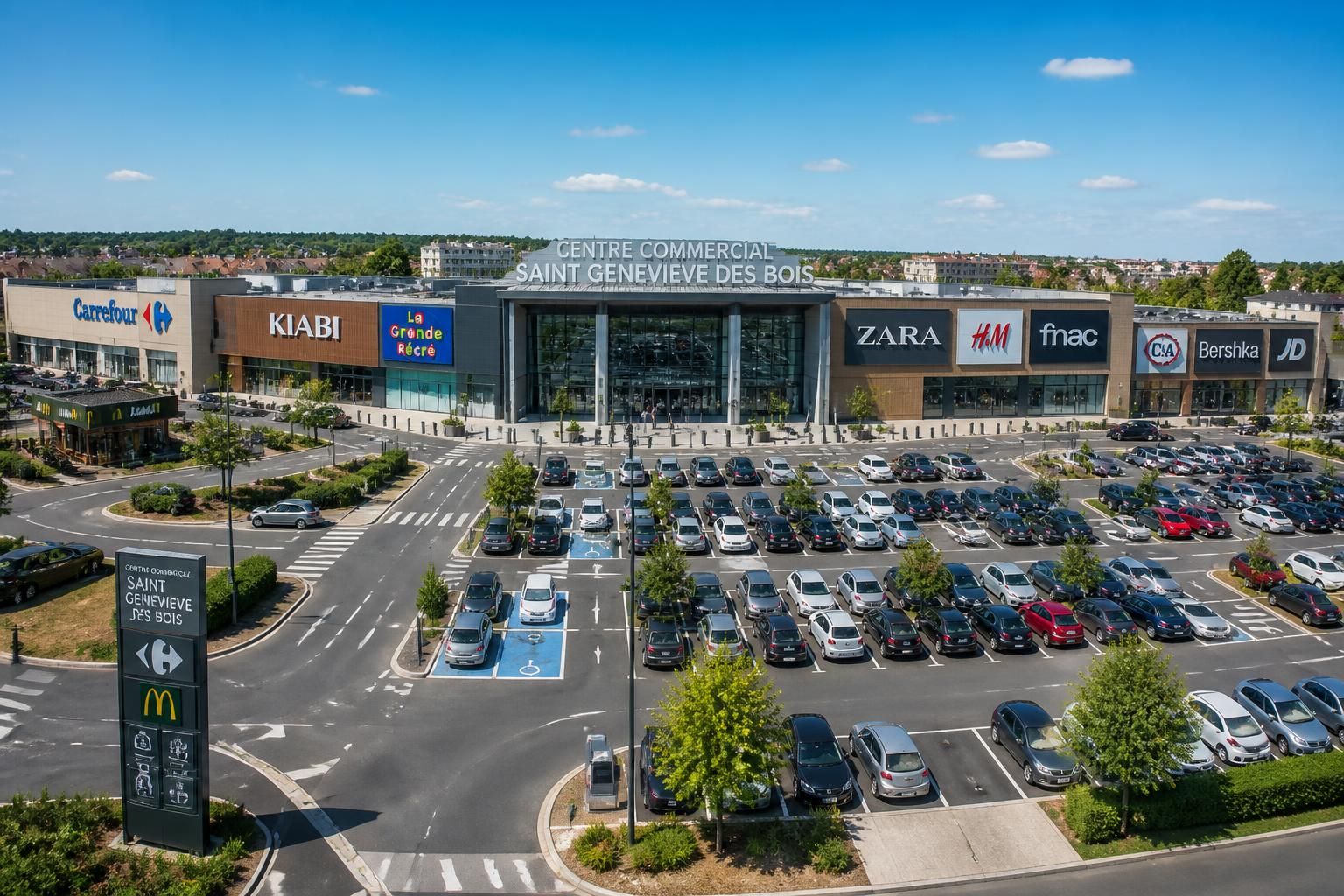 découvrez le centre commercial saint geneviève des bois : une variété de boutiques et services pour tous vos besoins, shopping, restauration et loisirs au même endroit.