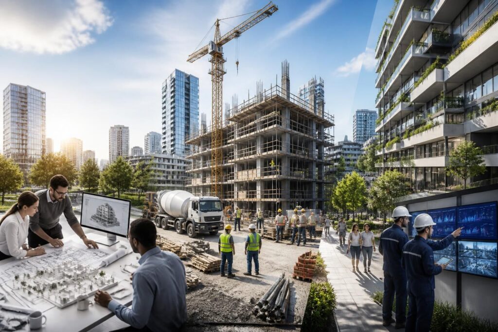 découvrez le cycle de vie d'un bâtiment et apprenez à optimiser vos investissements immobiliers en comprenant chaque étape clé, de la conception à la rénovation.