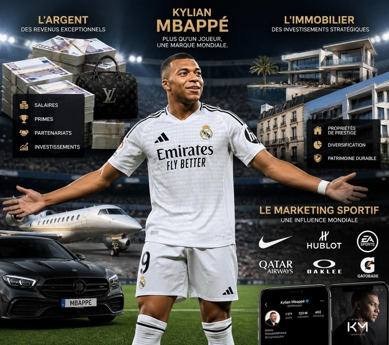 découvrez comment kylian mbappé, le jeune prodige du football, construit un empire financier solide grâce à ses talents et ses investissements stratégiques.