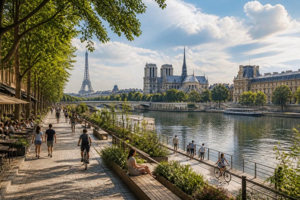 découvrez comment l'aménagement des berges de la seine transforme paris en un espace urbain moderne, convivial et écologique, tout en valorisant son patrimoine historique.