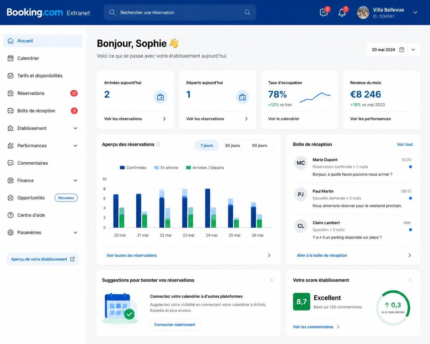découvrez comment maîtriser l'interface booking extranet pour optimiser la gestion de votre location et maximiser vos réservations facilement.