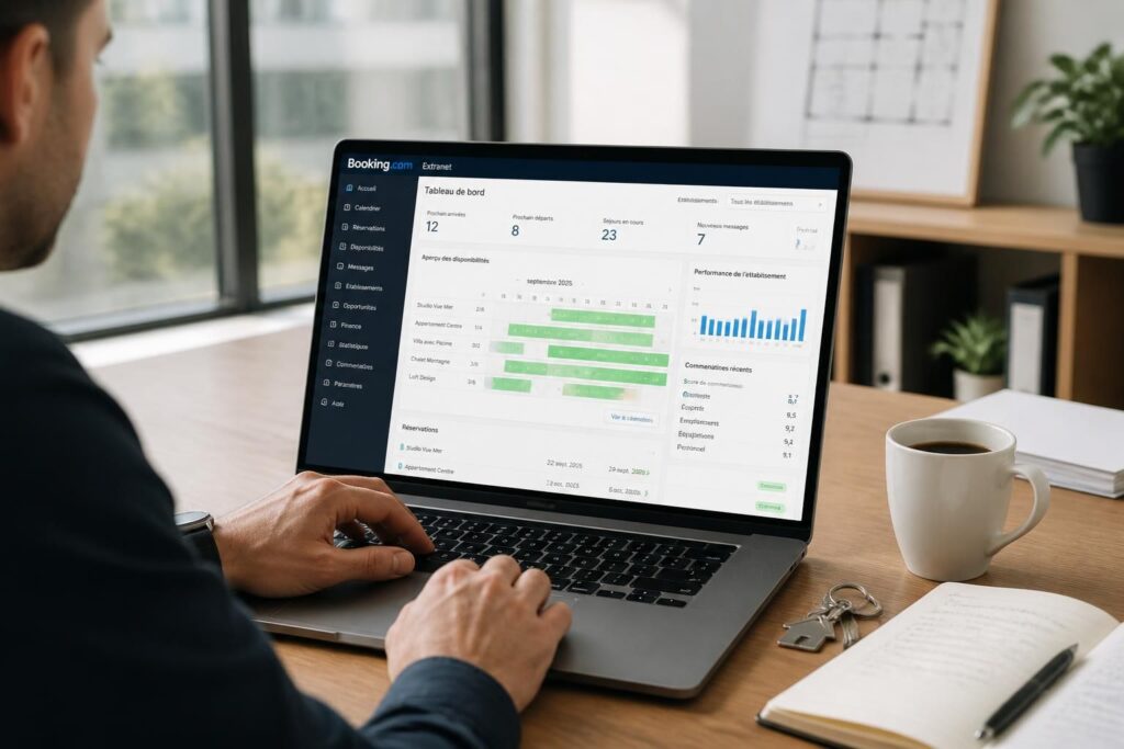 découvrez comment maîtriser l'interface du booking extranet pour optimiser efficacement la gestion de votre location et maximiser vos réservations.
