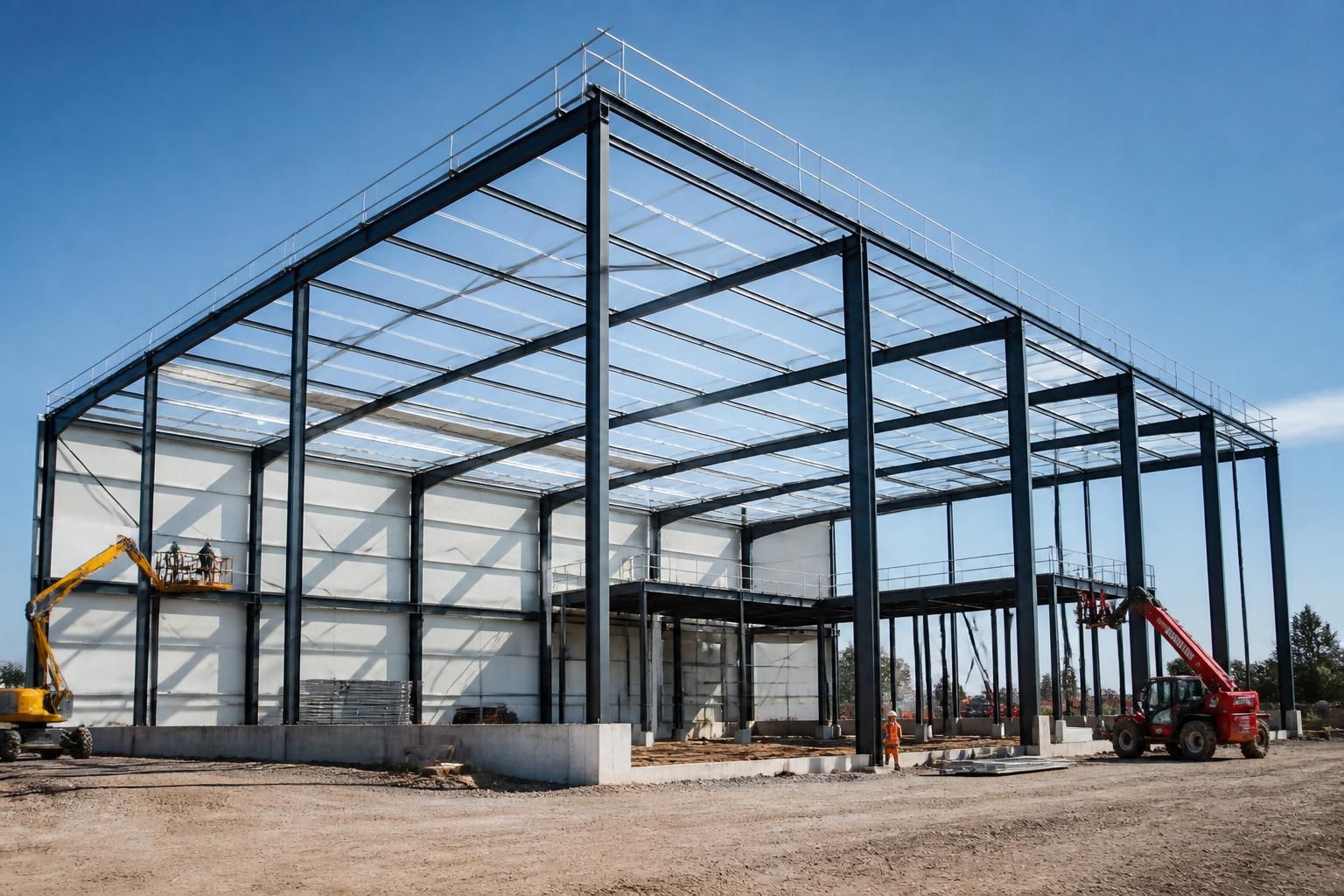 découvrez les avantages d'une construction de bâtiment industriel clé en main et optimisez le développement de votre entreprise grâce à une solution complète, rapide et adaptée à vos besoins.