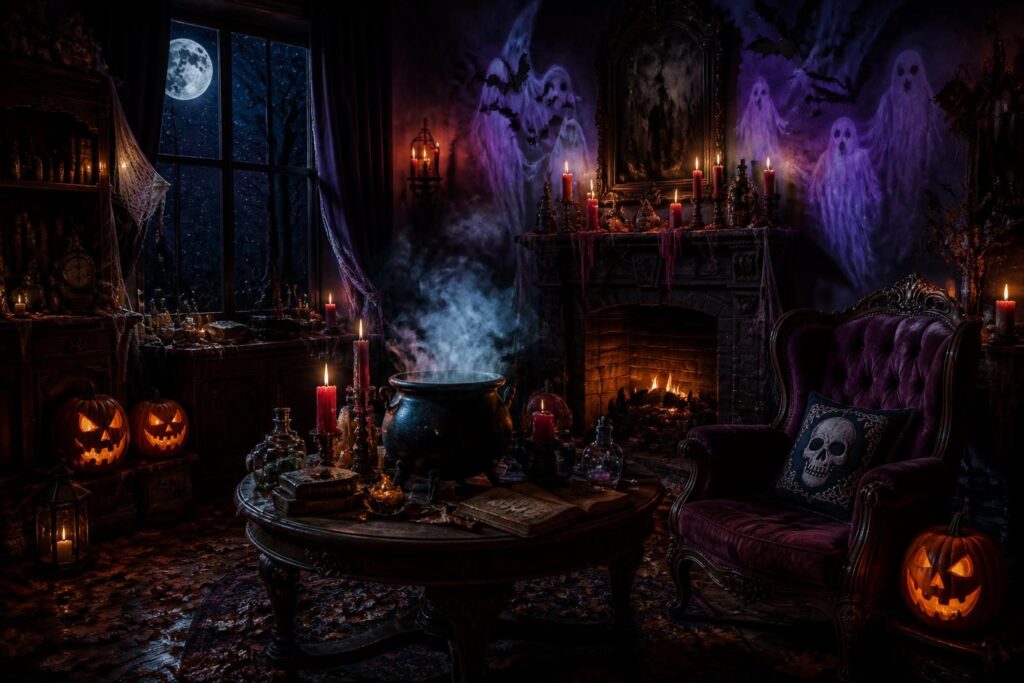 découvrez des idées originales de déco halloween pour métamorphoser votre intérieur en une maison hantée effrayante et festive. inspirez-vous pour un décor unique et terrifiant !