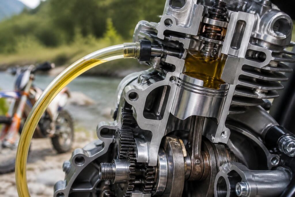 découvrez pourquoi le mélange 2t est essentiel pour protéger et prolonger la durée de vie du moteur de votre moto, en assurant une lubrification optimale et des performances fiables.