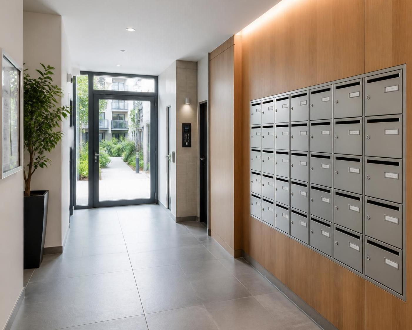 découvrez les avantages des boîtes aux lettres collectives intérieures pour améliorer la sécurité et faciliter l'accès dans votre immeuble.