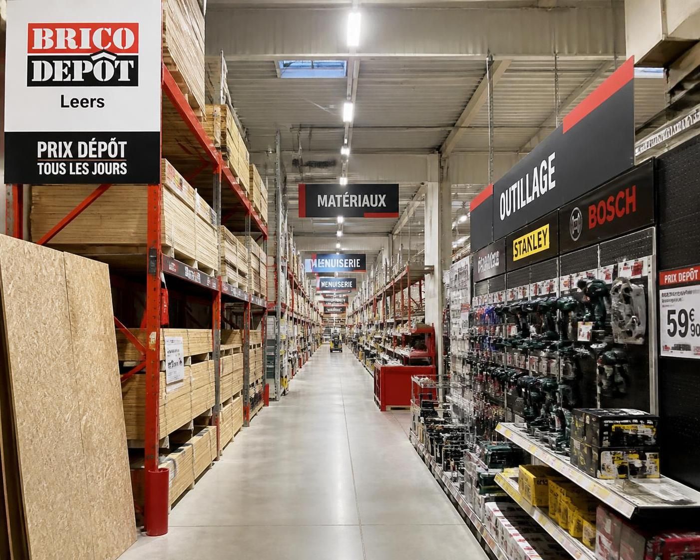 découvrez les offres et services de brico dépôt leers pour tous vos travaux maison : bricolage, rénovation, matériaux et conseils experts à prix attractifs.