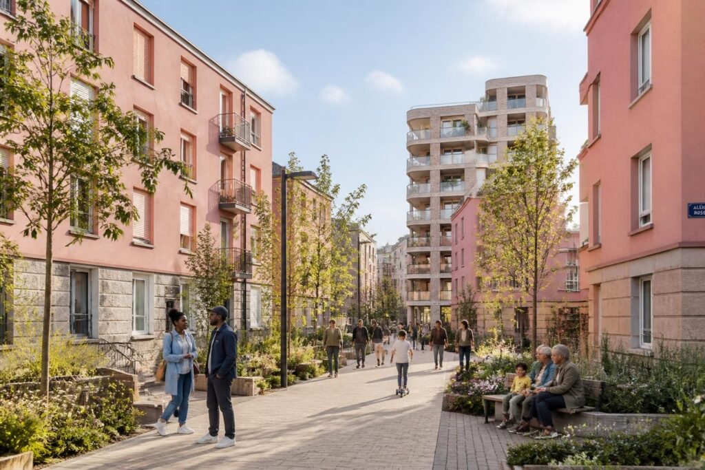 découvrez les transformations du quartier emblématique de la cité rose à nanterre, entre rénovation urbaine et dynamisme social.