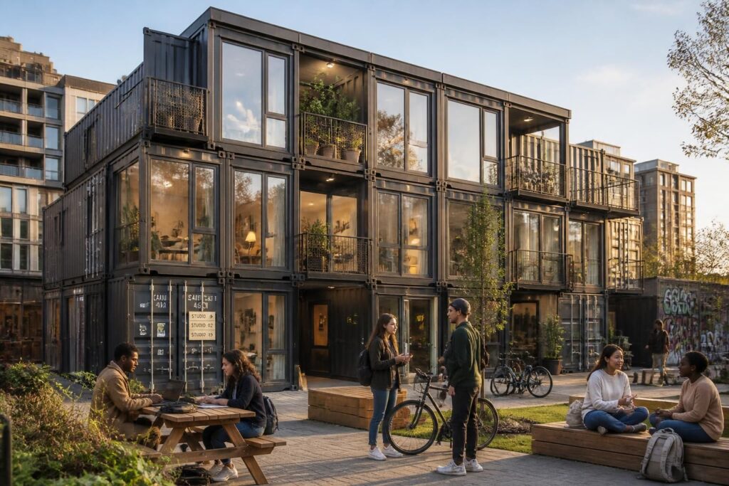découvrez comment les conteneurs étudiants offrent une solution économique et pratique pour loger les jeunes en milieu urbain, alliant confort et accessibilité.