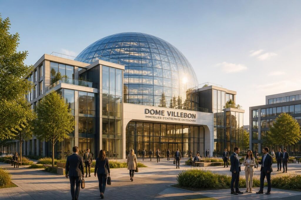 découvrez dome villebon, le nouveau visage de l’immobilier d’entreprise en essonne, alliant modernité et innovation pour répondre aux besoins des professionnels.