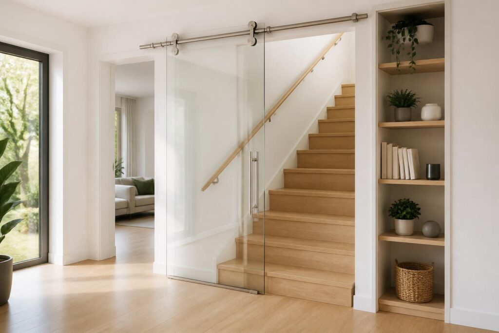 découvrez comment fermer un escalier avec une porte coulissante grâce à nos astuces d’aménagement pratique pour gagner de l’espace et optimiser votre intérieur.