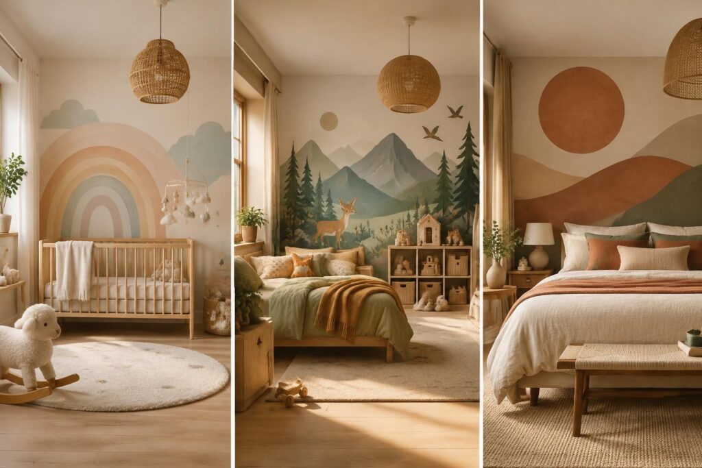 découvrez des idées de peinture murale pour chambre de bébé, d’enfant ou d’adulte : couleurs, motifs et conseils déco pour créer un espace harmonieux.