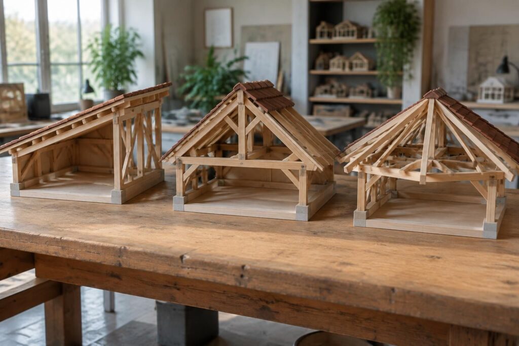 découvrez les plans de charpente traditionnelle à 1, 2 ou 4 pans : modèles, caractéristiques et conseils pour choisir la structure adaptée à votre toiture.